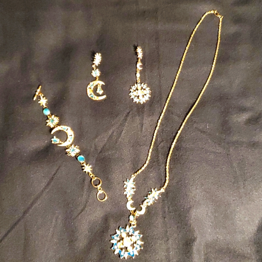 Costume Jewelry:Sun and Moon